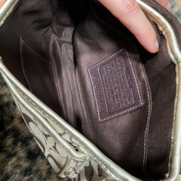 COACH PENNY FLAP TURN LOCK MINI BAG - Picture 8 of 9